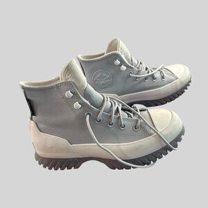 Converse Gray Sneakers with Rugged Sole and Hiking Design